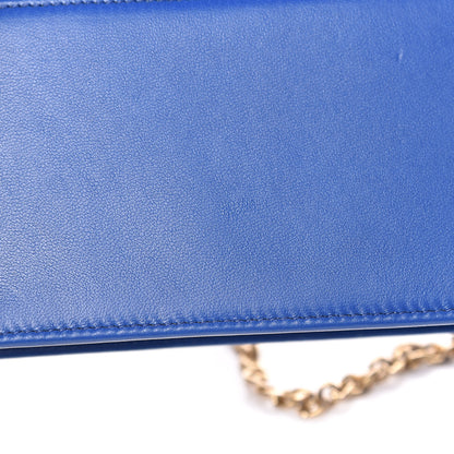 Miu Miu Nappa Matelasse Chain Crossbody Bag Azzurro 11 of 11