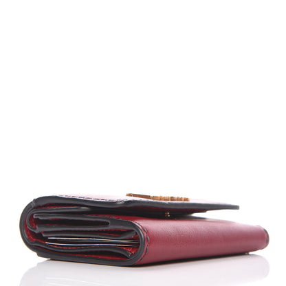 Christian Dior Calfskin Small Dfence Compact Wallet Scarlet 4 of 9