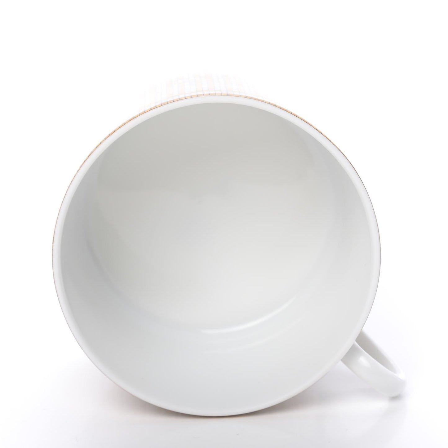 Porcelain Mosaique Au 24 Gold Tea Cup And Saucer Set Of 2