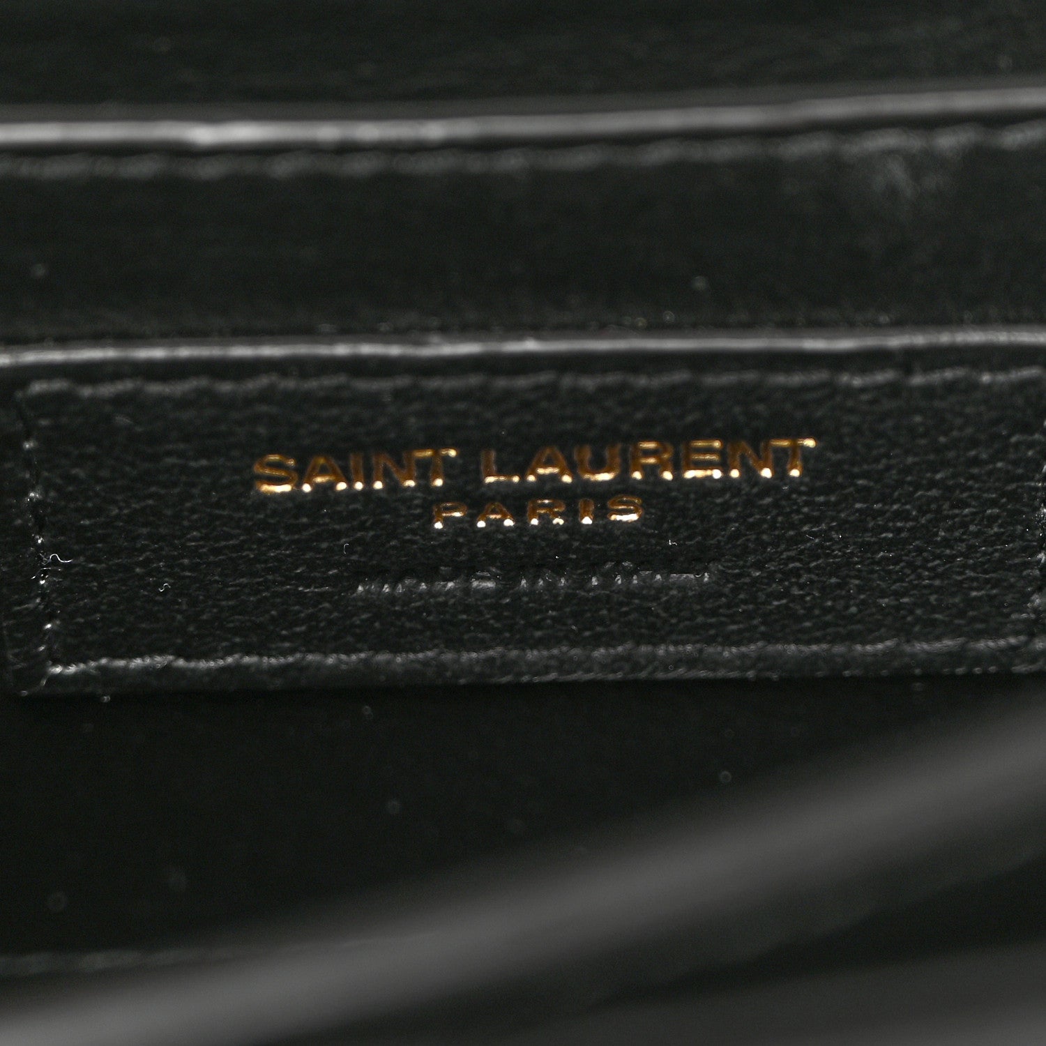 Saint Laurent Grain de Poudre Mini Classic Monogram Cassandra Top Handle Black 6 of 11