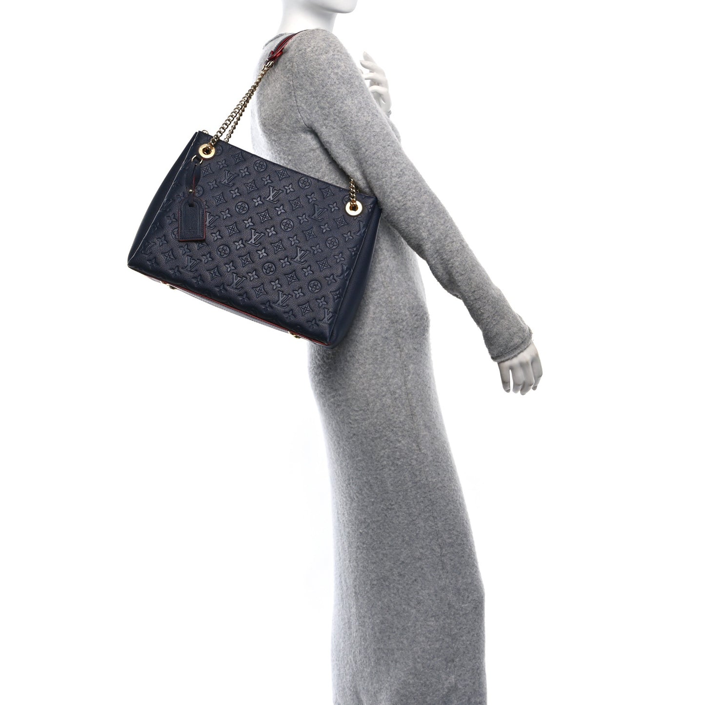 Empreinte Surene MM Marine Rouge