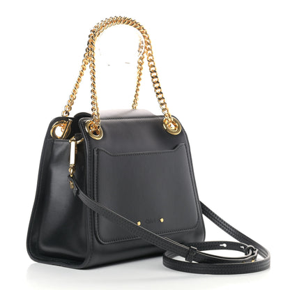 Chloe Shiny Calfskin Mini Annie Shoulder Bag Black 3 of 14