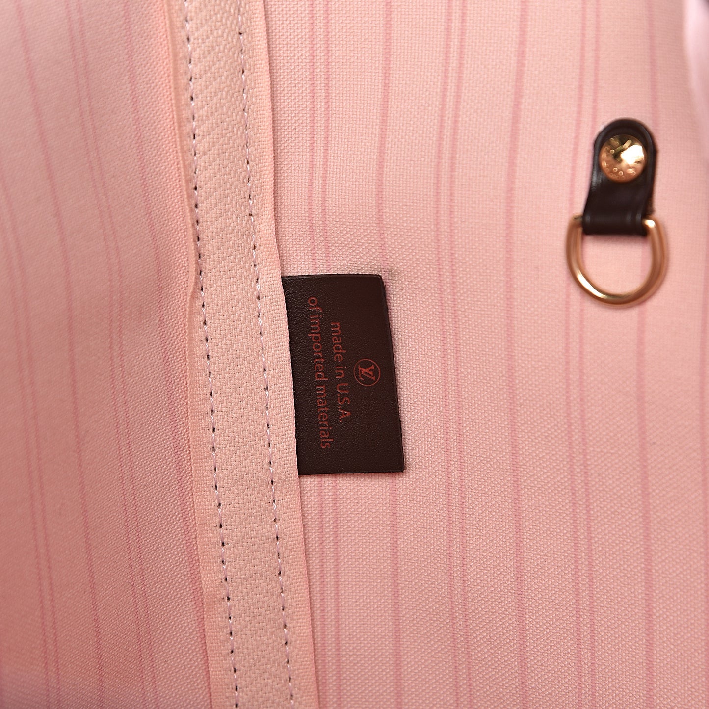 Damier Ebene Neo Neverfull MM Rose Ballerine
