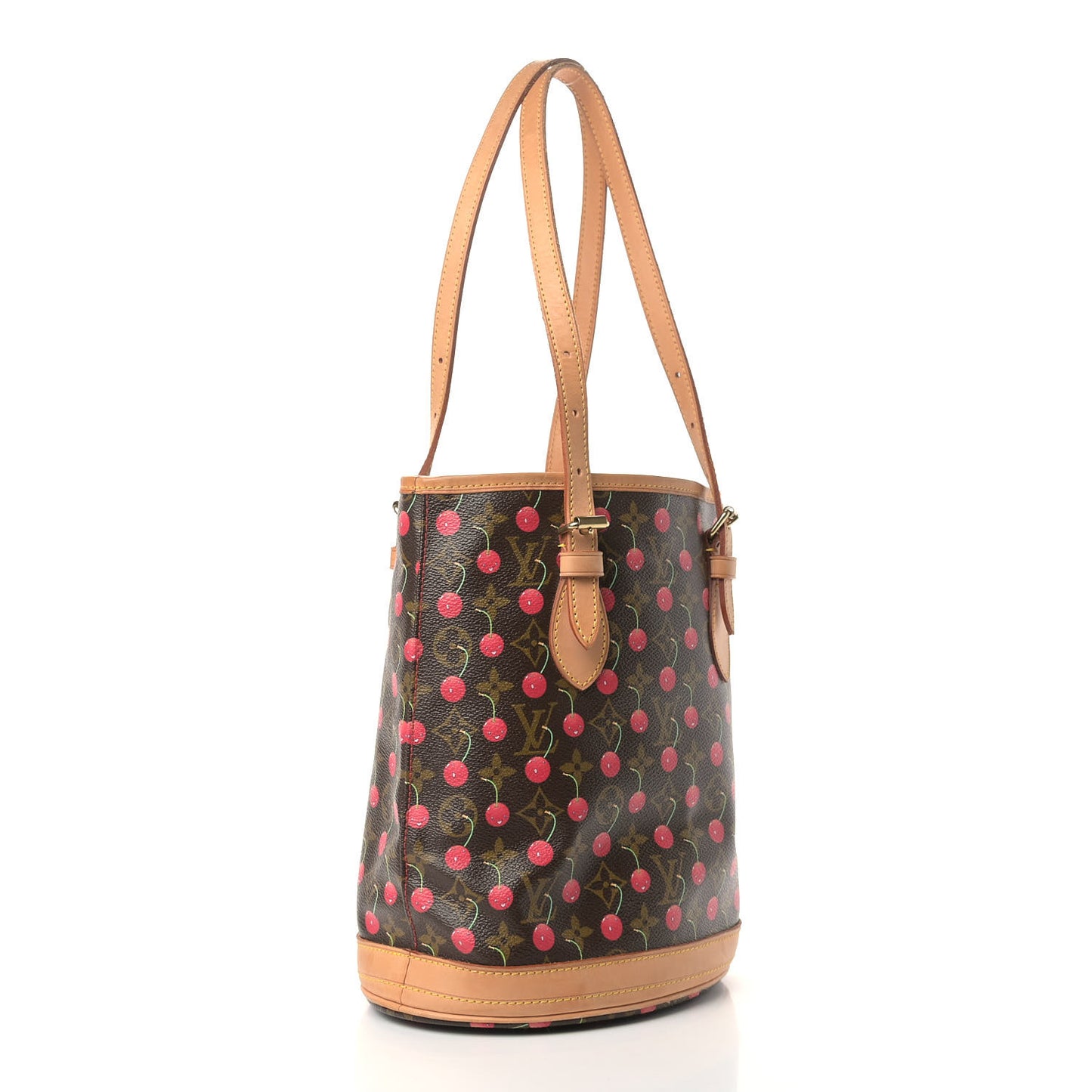 Monogram Cerises Bucket Bag