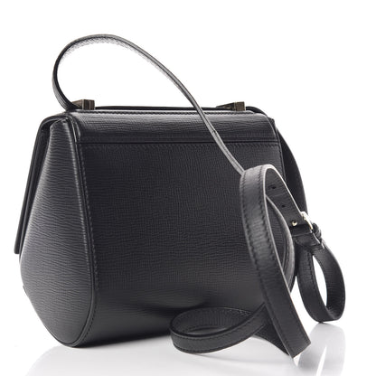 Givenchy Textured Calfskin Mini Pandora Box Crossbody Bag Black 3 of 9