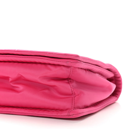 Prada Nylon Tessuto Chain Shoulder Bag Fuxia 9 of 9