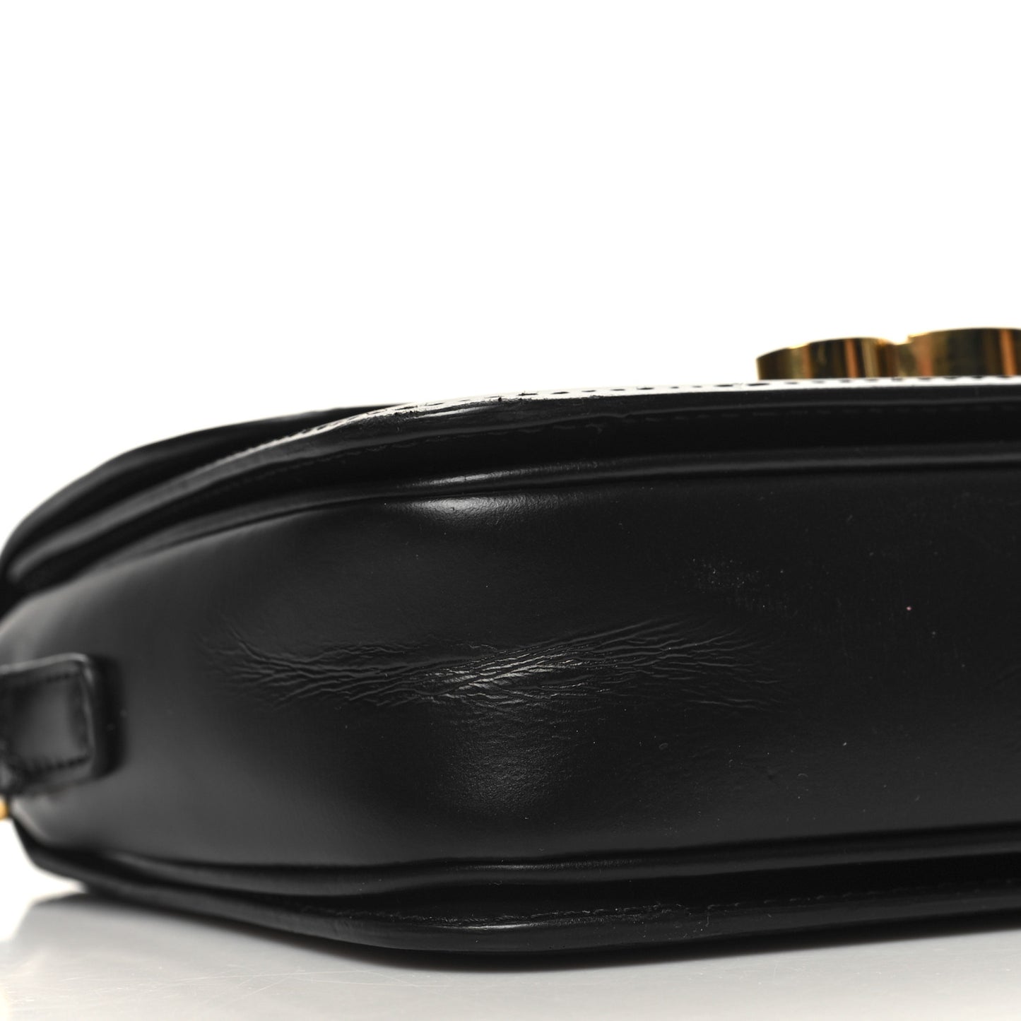 Shiny Calfskin Teen Triomphe Black