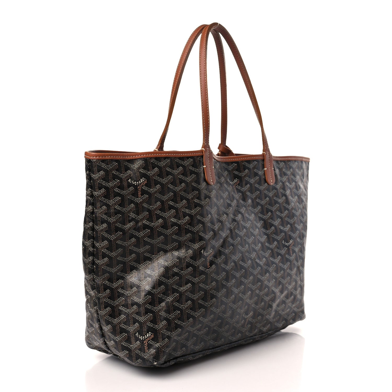 Goyard Goyardine Saint Louis PM Black Gold 4 of 10