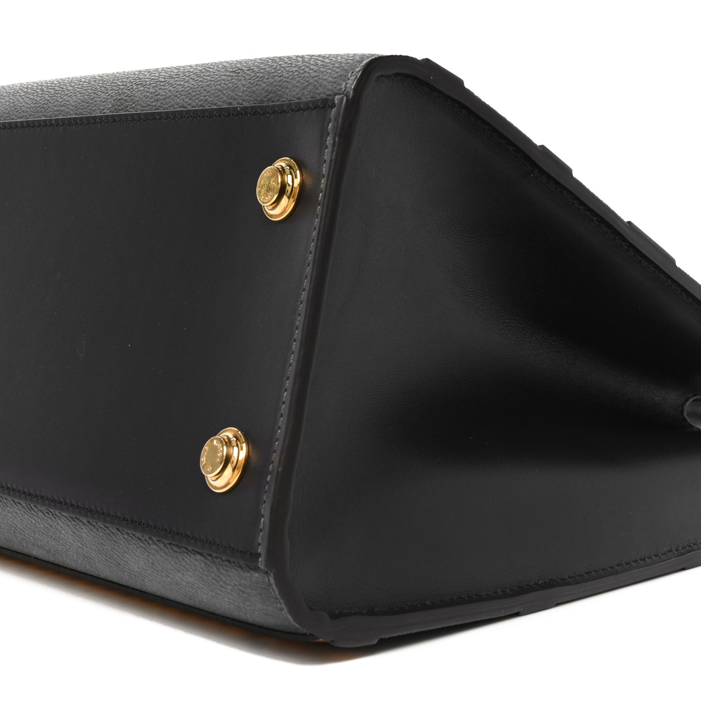 Calfskin Trunk City Steamer MM Black