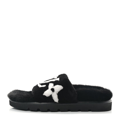 Louis Vuitton Mink Pool Pillow Comfort Mule 38 Black 1 of 8