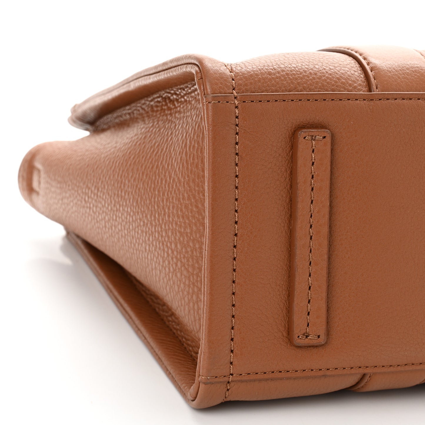 Grained Calfskin Medium The Tote Bag Argan Oil