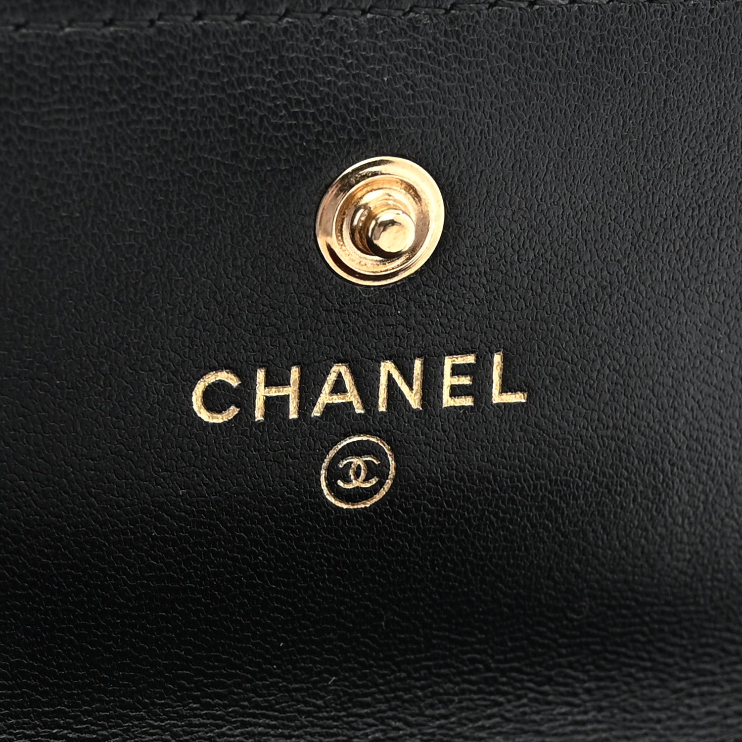 Chanel Lambskin Quilted Pearl Crown Clutch With Chain Black 6 of 10