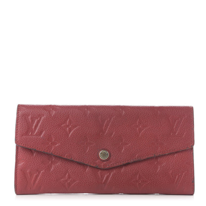 Louis Vuitton Empreinte Curieuse Wallet Cherry 1 of 13