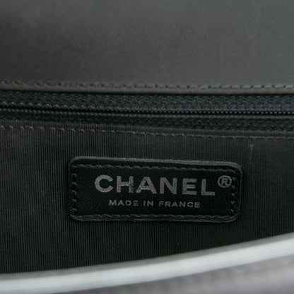 Chanel Lambskin Quilted Large Boy Flap Black 7 of 8