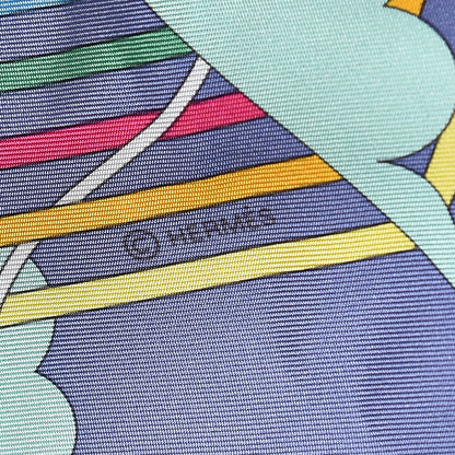 Hermes Silk La Maizeon Des Carres Scarf 90 4 of 4