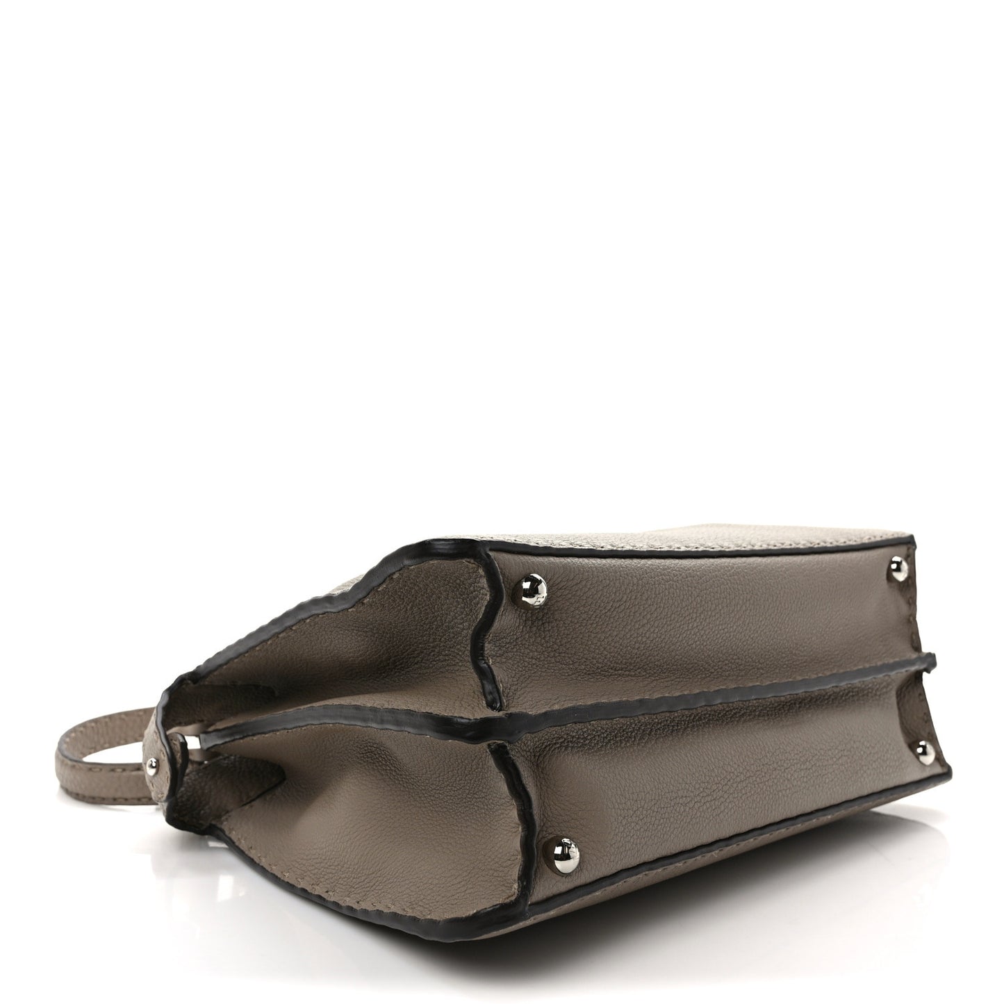Cuoio Romano Selleria Chamois Medium Peekaboo I SEE U Satchel Corda Camelia Cipria