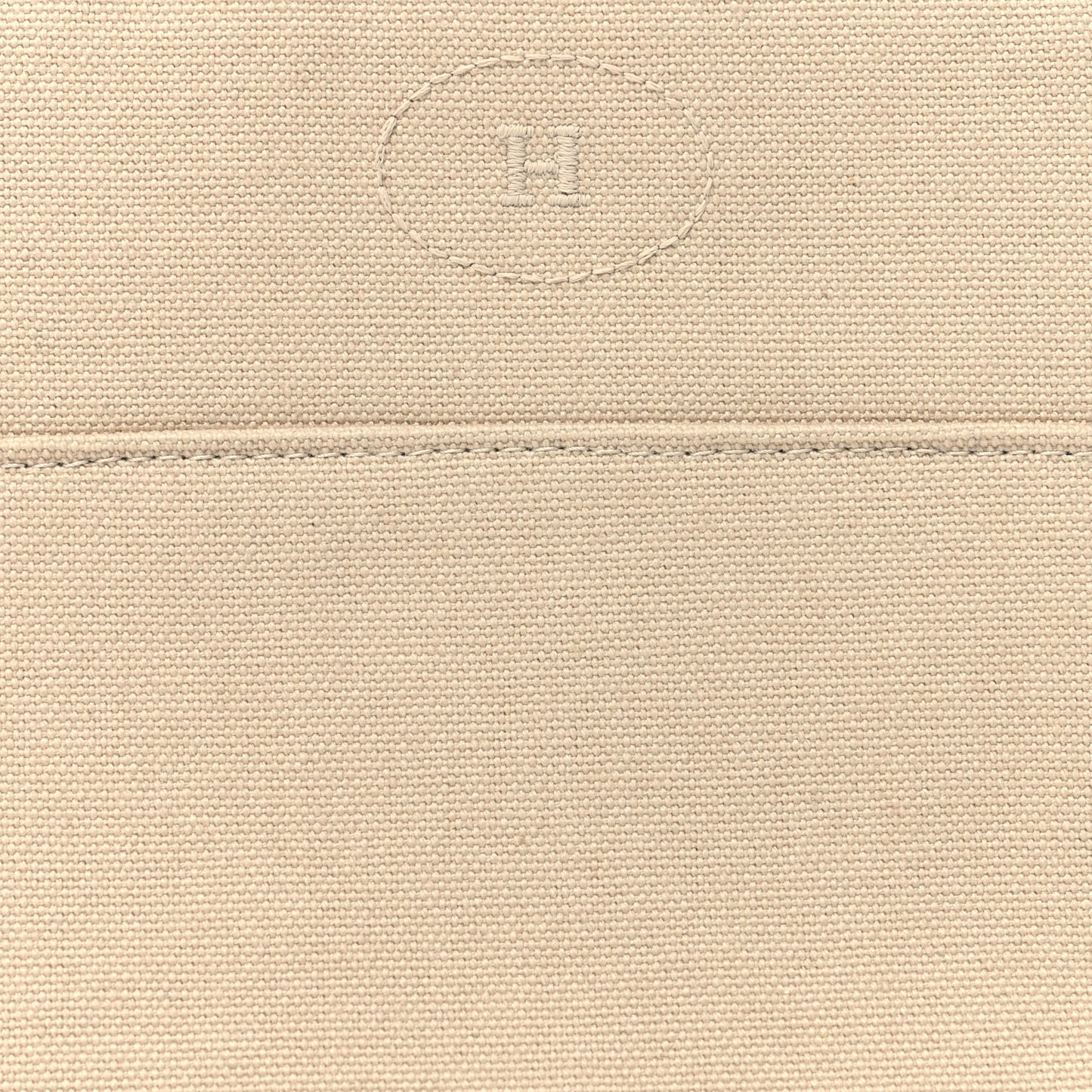 Cotton Canvas Mini Bolide Travel Cosmetic Pouch Natural