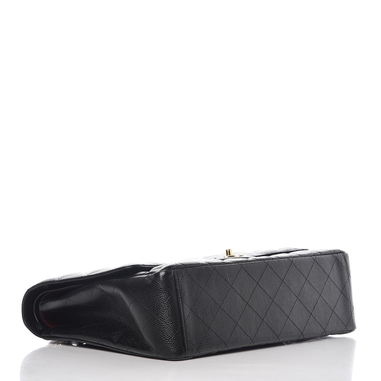 Chanel Caviar Quilted Maxi Double Flap Black 4 of 12