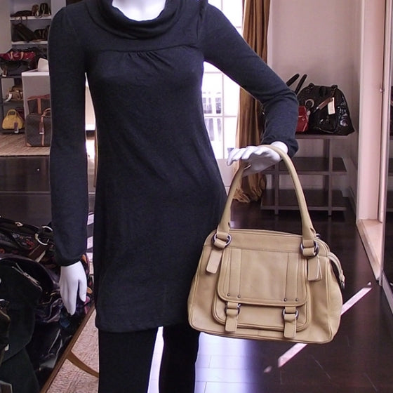 Leather Field Bag Tan
