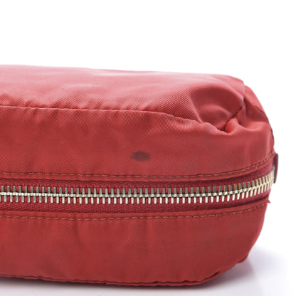 Prada Nylon Vela Cosmetic Pouch Red 11 of 13