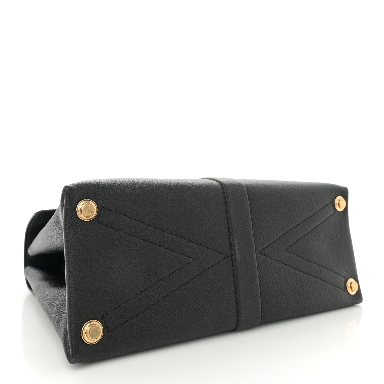 Louis Vuitton Grained Smooth Calfskin Rose Des Vents MM Black 5 of 12