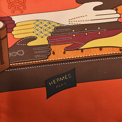 Hermes Silk Tout Cuir Scarf 90 2 of 4