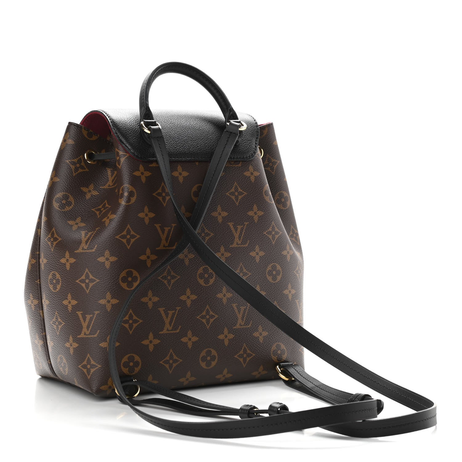 Louis Vuitton Monogram Montsouris PM Black 3 of 10