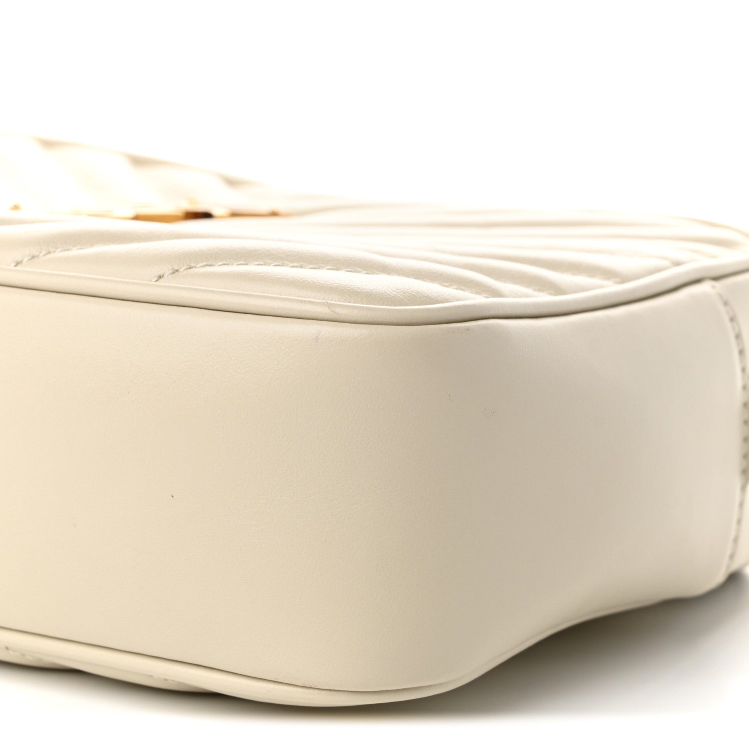 Saint Laurent Calfskin Matelasse Monogram Lou Camera Bag Crema Soft 10 of 10