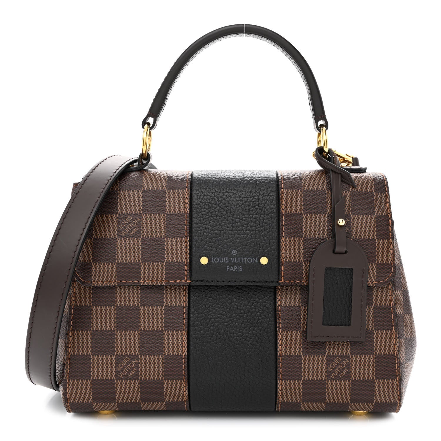 Louis Vuitton Damier Ebene Bond Street BB Black 1 of 10