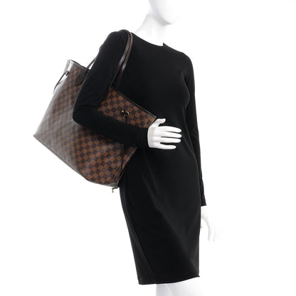 Louis Vuitton Damier Ebene Neverfull GM 2 of 15