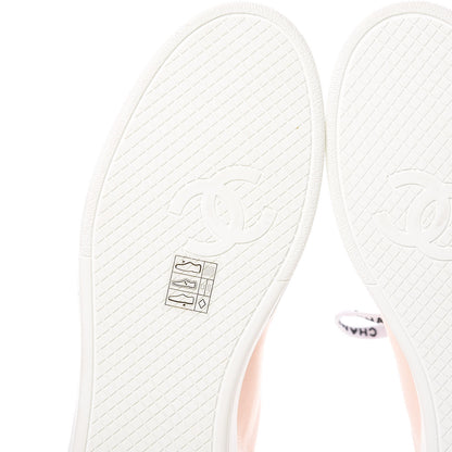 Chanel Canvas Womens Sneakers 40 Light Pink 6 of 10