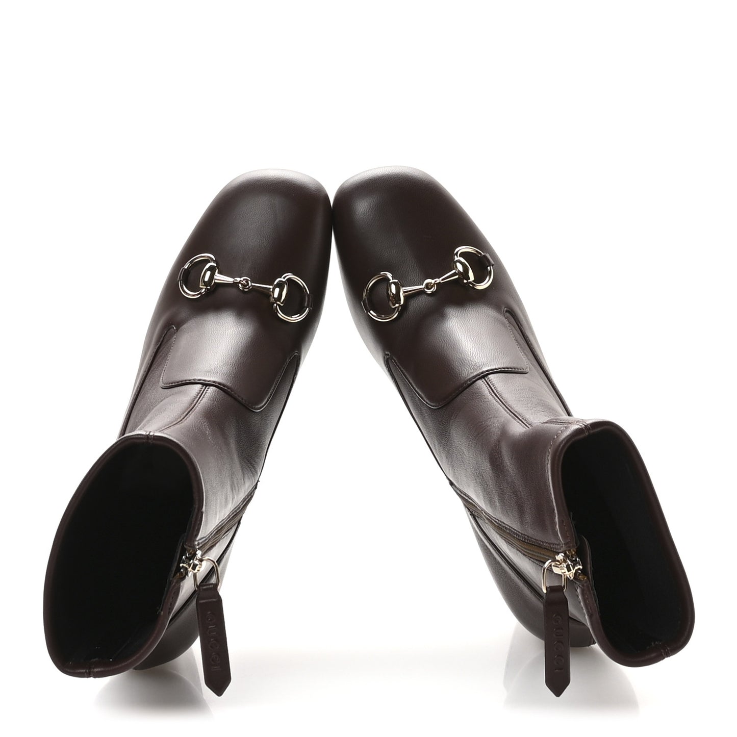 Nappa Horsebit Ankle Boots 36.5 New Chocolate