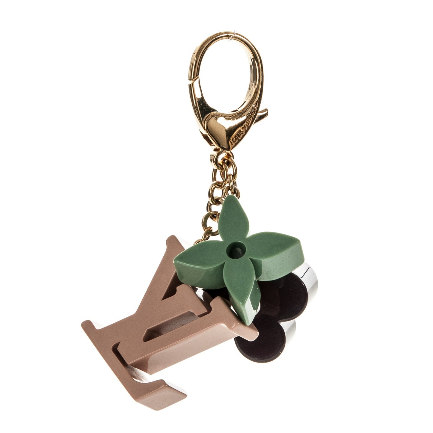 Resin Playtime Bag Charm Rose