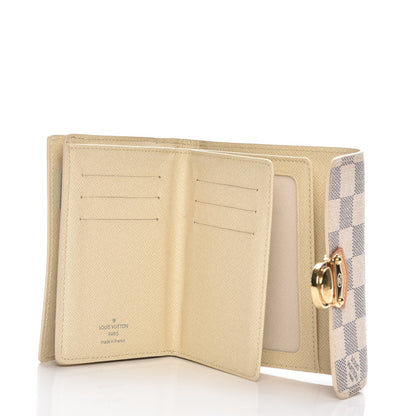 Louis Vuitton Damier Azur Joey Wallet 6 of 9