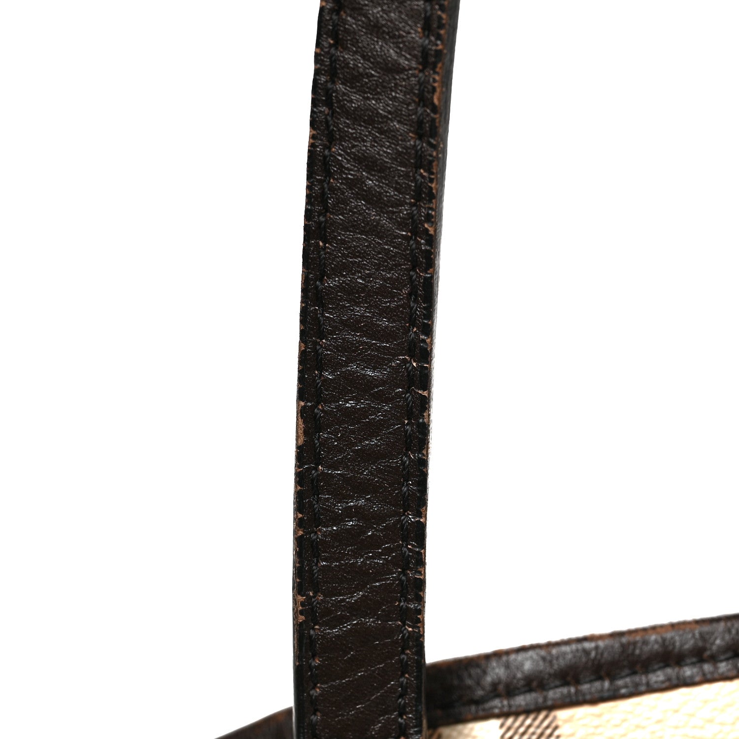 Burberry Haymarket Check Small Canterbury Tote Chocolate 11 of 12