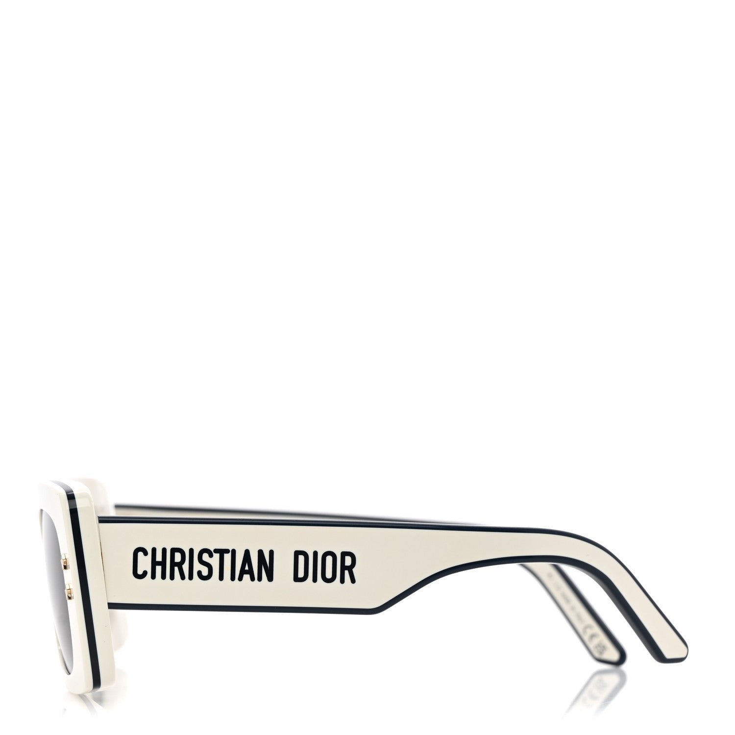Christian Dior Diorpacific S1U Square Sunglasses White Blue 1 of 8