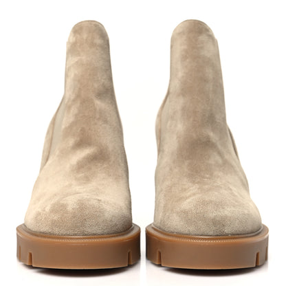 Christian Louboutin Suede Marchacroche 70 Chelsea Boots 39 3 of 8