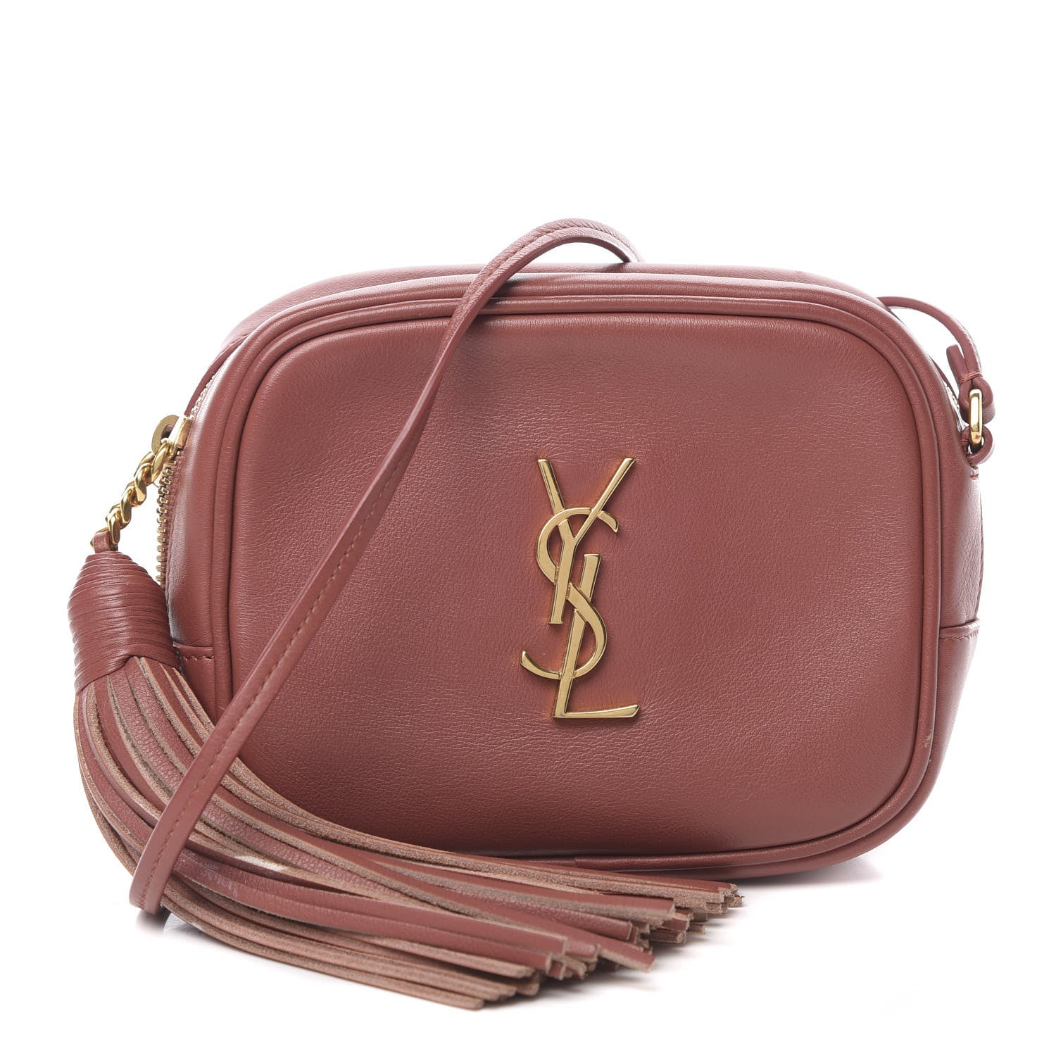 Saint Laurent Nappa Monogram Blogger Bag Dark Blush 1 of 11