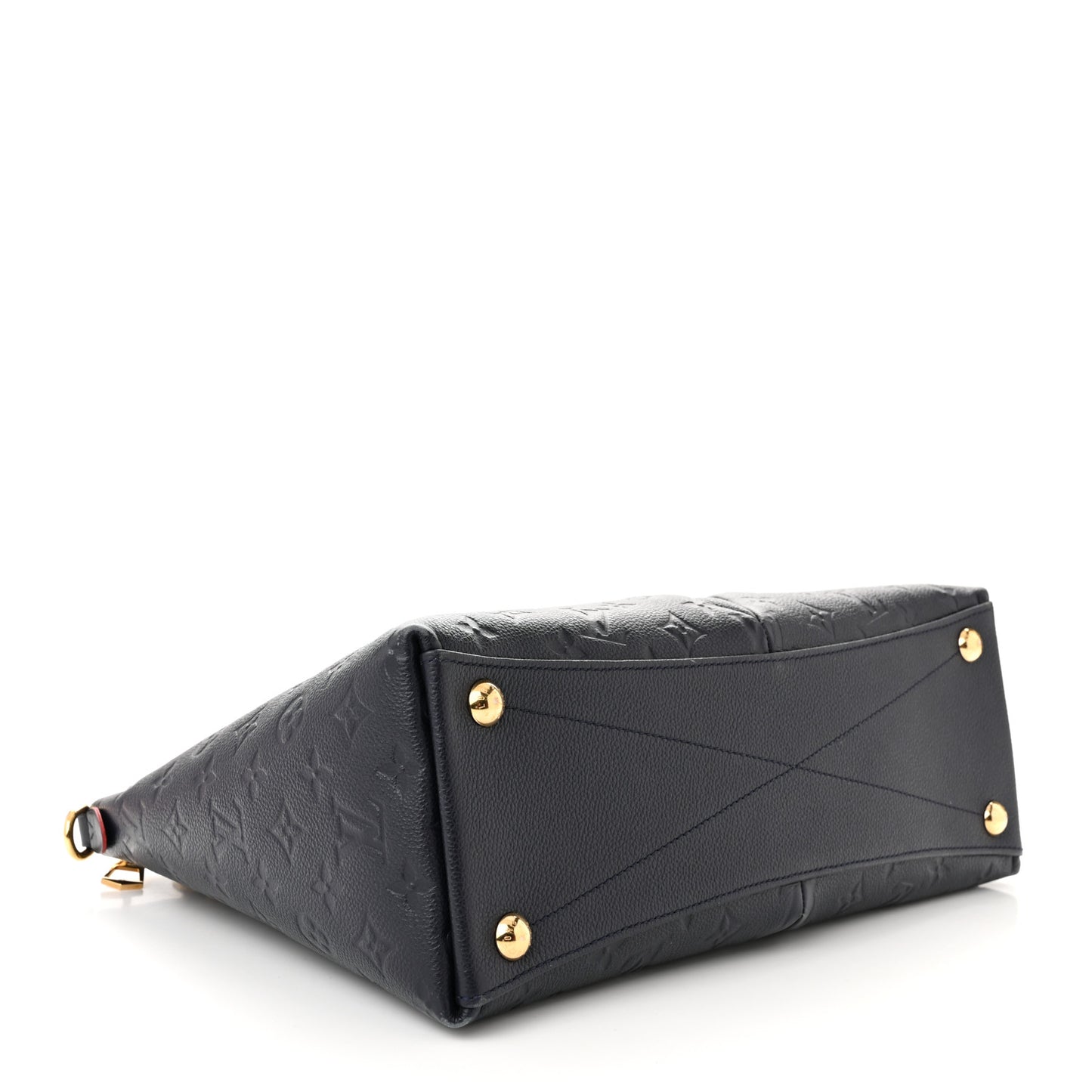 Empreinte V Tote MM Marine Rouge