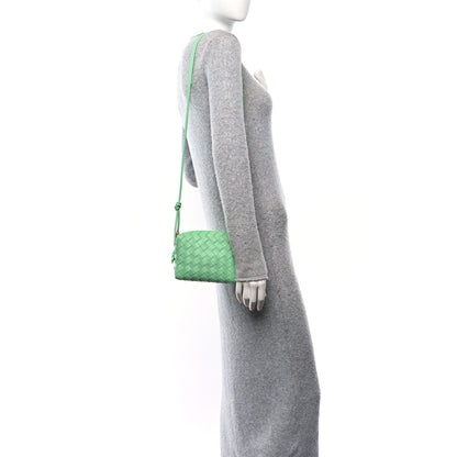 Bottega Veneta Nappa Intrecciato Mini Loop Camera Bag Siren 2 of 10