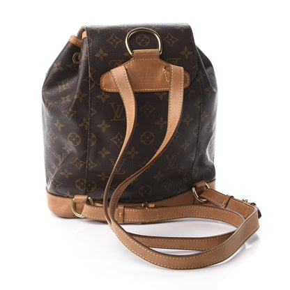 Louis Vuitton Monogram Montsouris MM Backpack 2 of 11