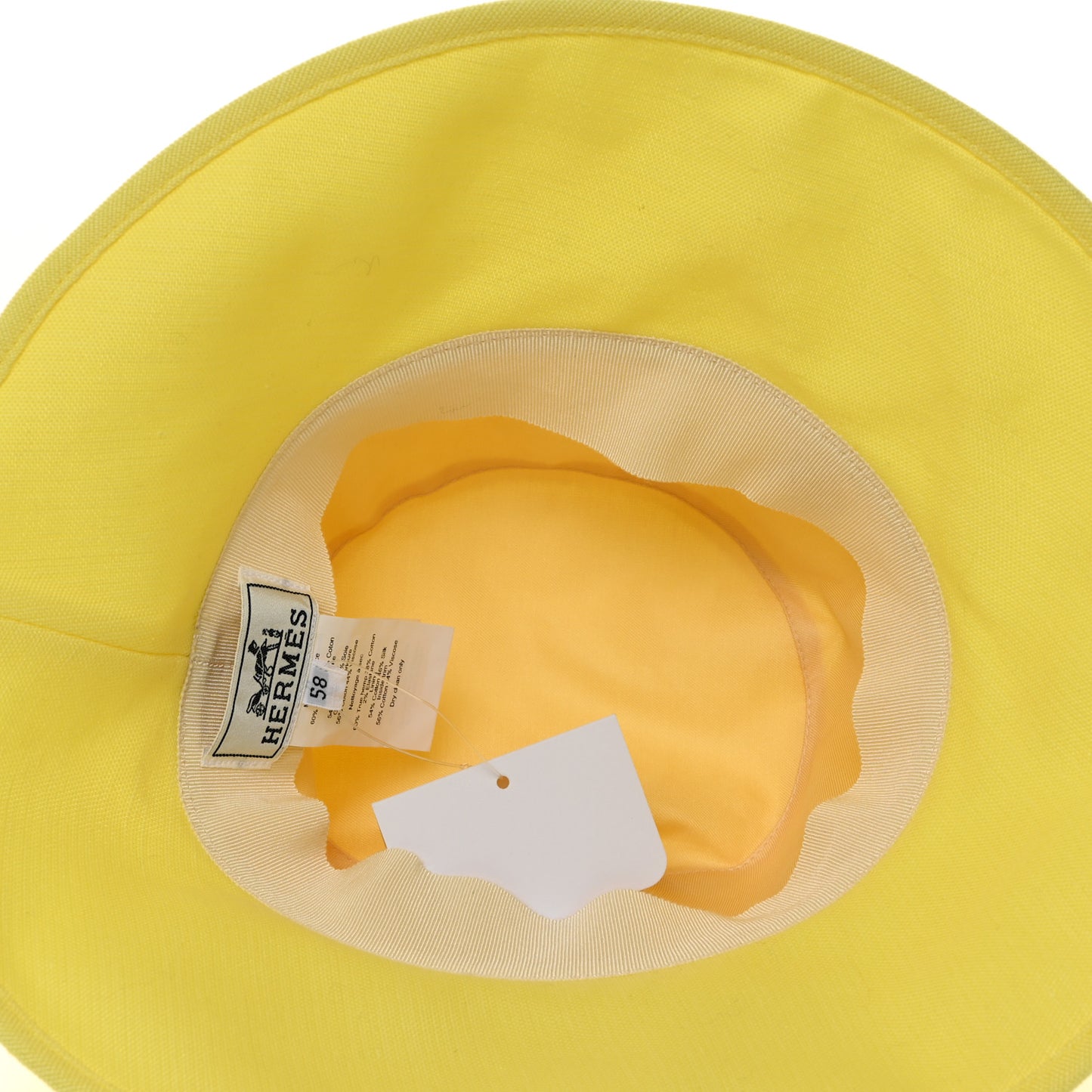 Toile De Chanvre Cotton Stretch Gaelle Hat Jaune Soleil