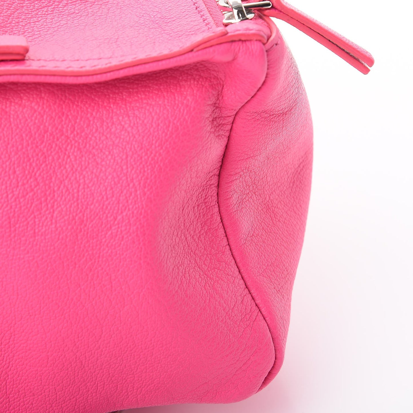 Sugar Goatskin Mini Chain Pandora Hot Pink