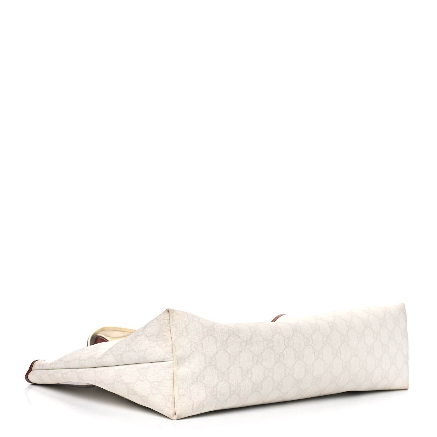 Gucci GG Plus Monogram Medium Signature Web Loop Tote White 3 of 18
