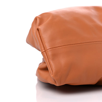Bottega Veneta Smooth Butter Calf The Pouch Oversized Clutch Clay 7 of 8