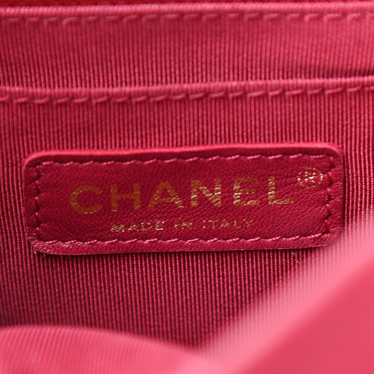 Lambskin Quilted Small Urban Spirit Backpack Dark Pink