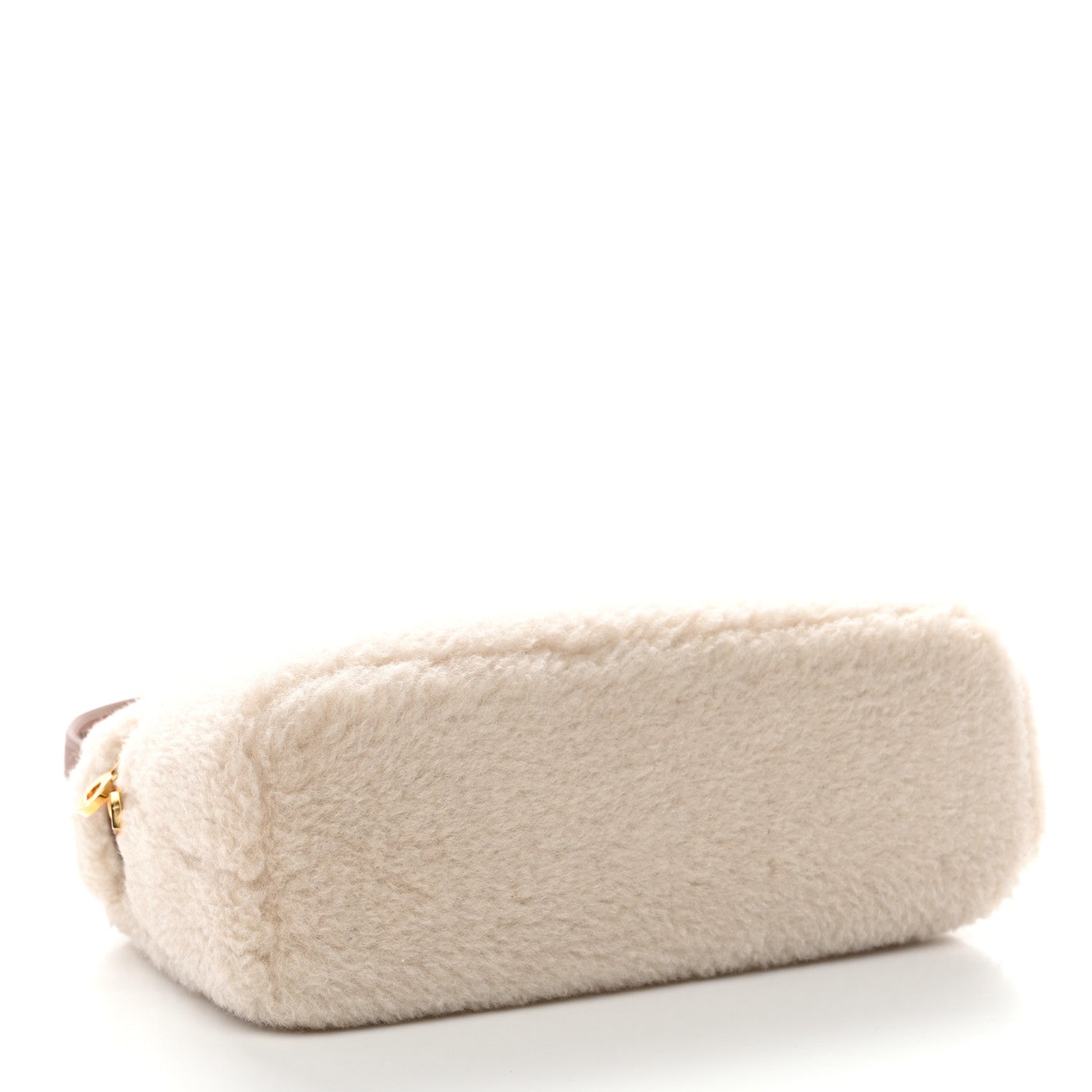 Loro Piana CashFur Calfskin L19 Extra Pocket Pouch Ancient Paper