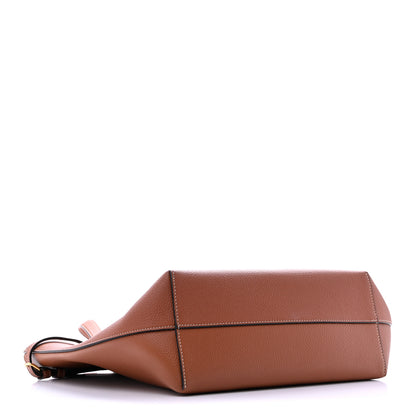 Celine Grained Calfskin Triomphe Medium Cabas Anais Tan 4 of 12