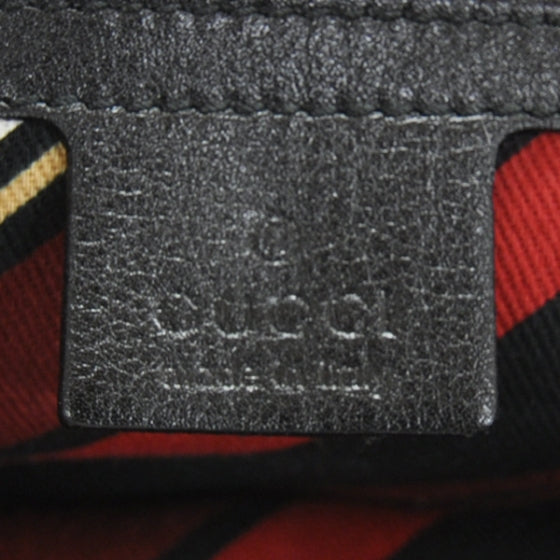 Leather Britt Messenger Bag Black