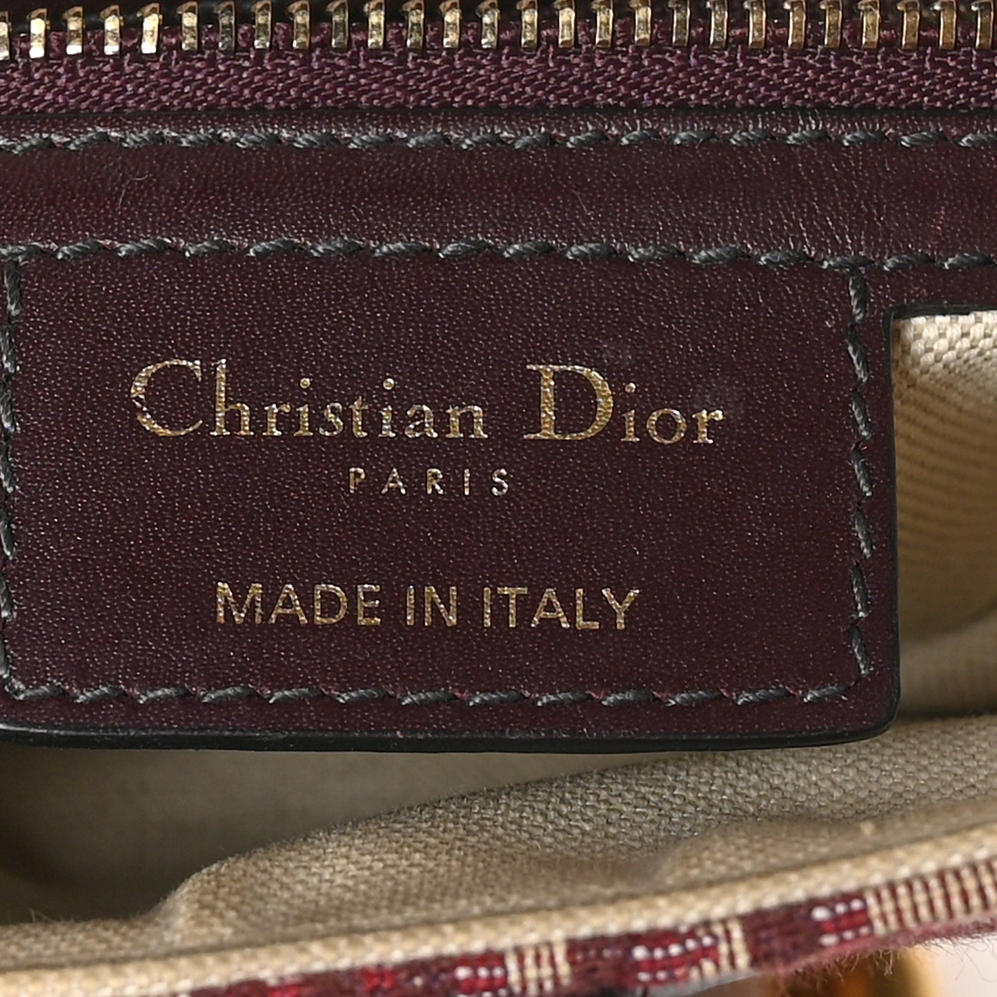 Oblique Saddle Bag Burgundy